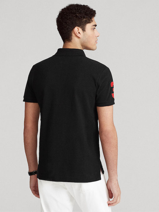 Polo Short Sleeve Blouse Black
