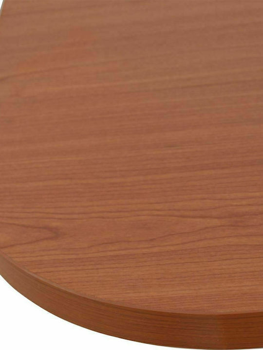 Meeting Table Wooden Grey / Cherry with Metal Legs 240x120x75cm