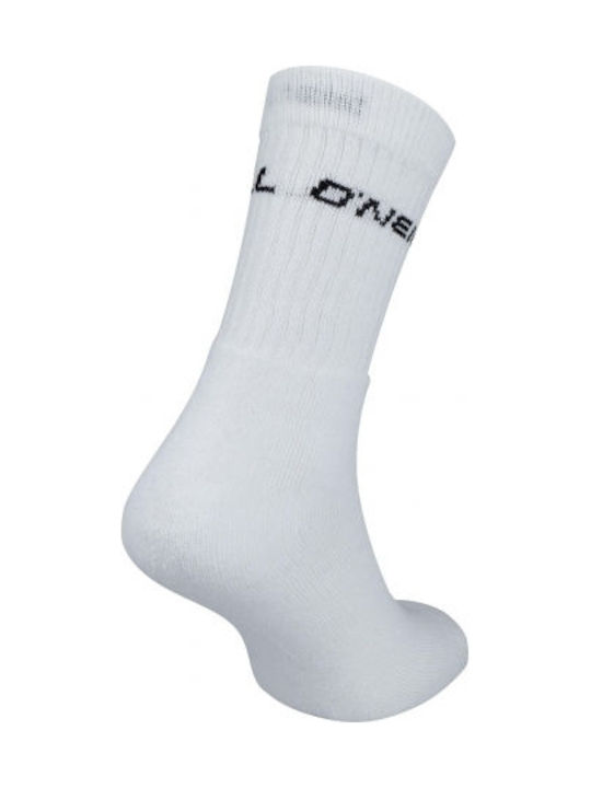 O'Neill Sportsock Γυναικείες Μονόχρωμες Κάλτσες Λευκές 3Pack