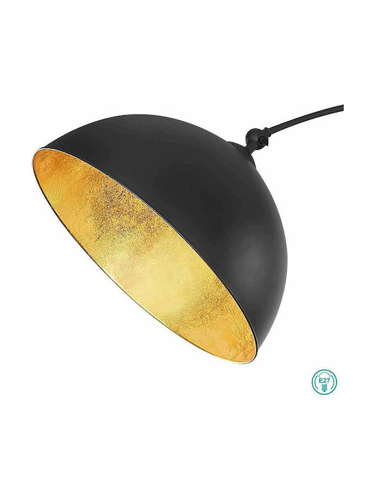 Globo Lighting Gottfried Μοντέρνο Φωτιστικό Δαπέδου Υ182xΜ45εκ. με Ντουί για Λαμπτήρα σε Μαύρο Χρώμα