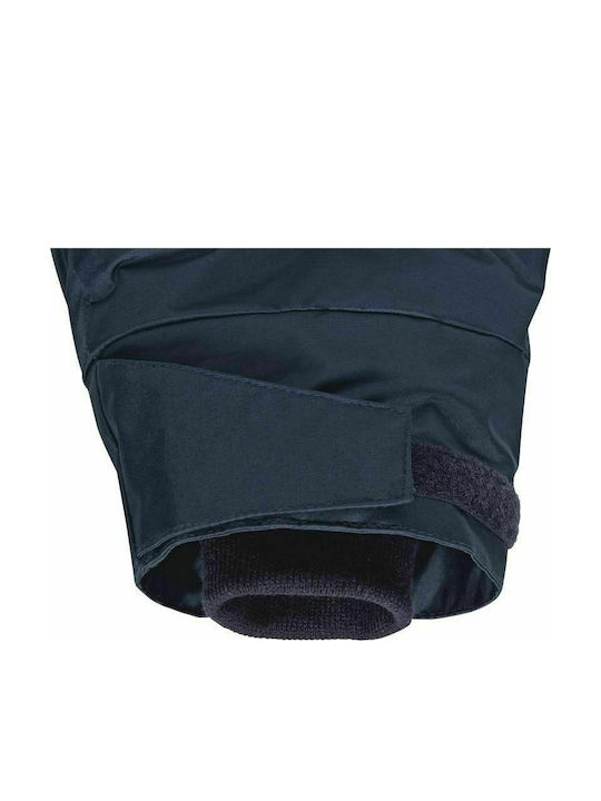 Delta Plus Helsinki 2 Work Jacket Cold with Hood Blue with PVC coating