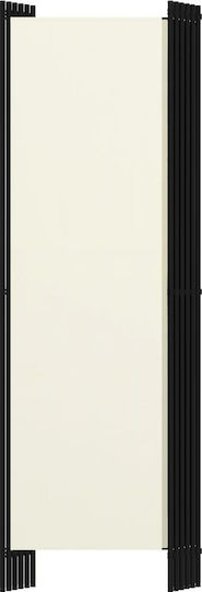 vidaXL Decorativ Paravan Metalic cu 6 Panouri 300x180cm