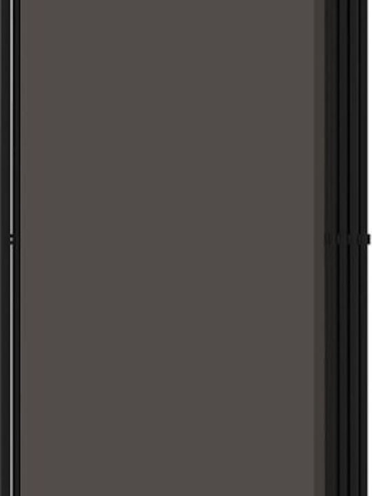 vidaXL Decorative Room Divider Metal with 4 Panels 200x180cm