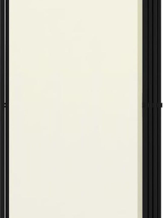 vidaXL Decorativ Paravan Metalic cu 4 Panouri 200x180cm