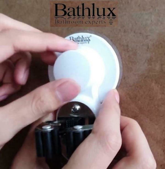 Bathlux Bathlux 30124 Mop & Broom Holder 87001FRV45WH 1pcs