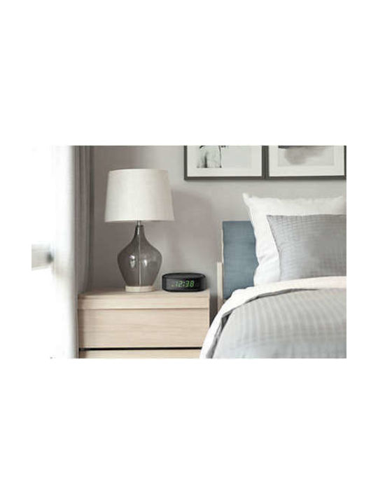 Philips Ceas Digital de Masă cu Alarmă & Radio Negru TAR3205/12