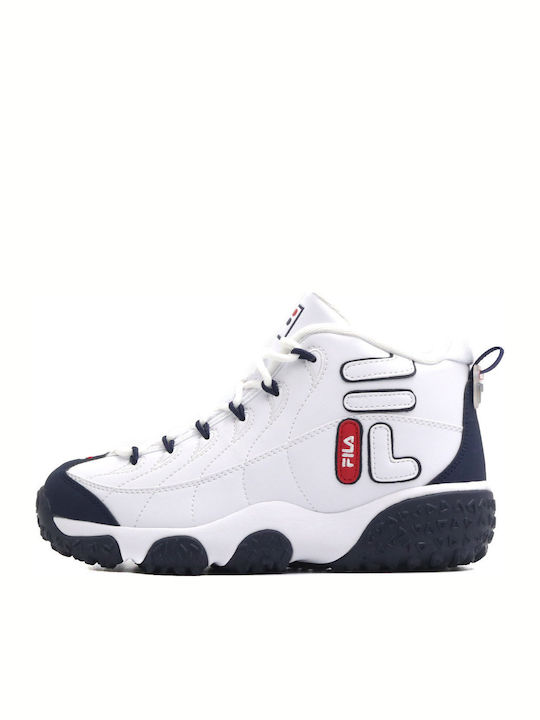 Snake Dancer Kids Sports Shoes Basketball with Laces White