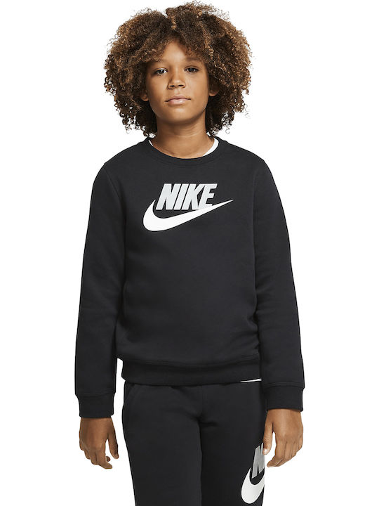 Fleece Hanorac Copii Negru Sportswear Club