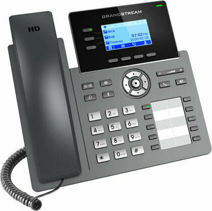 Grandstream GRP2604P Wired IP Phone with 6 Lines Black