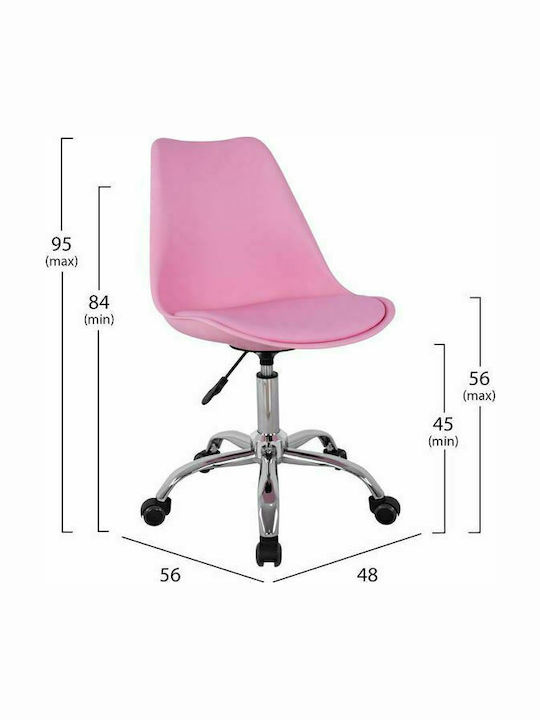 Freebox Office Chair Pink