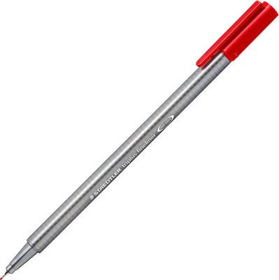 Staedtler Triplus Fineliner Design Marker 0.3mm Red