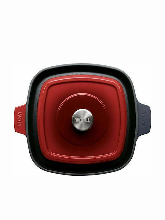 Woll Iron Γκριλιέρα από Μαντέμι Chili Red Iron 24cm
