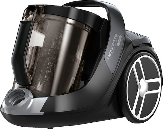 Rowenta Silence Force Cyclonic Aspirator 550W cu bol 2.5lt Neagră