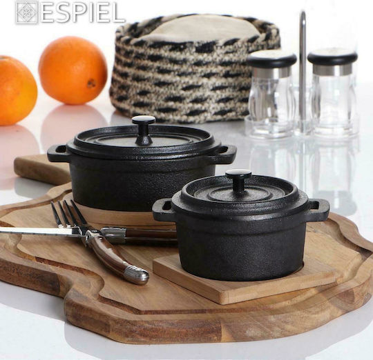 Espiel Гастрономически Съдове Чугунени 2 Бройки