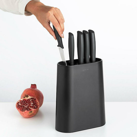 Brabantia Tasty Messerset mit Block aus rostfreiem Stahl