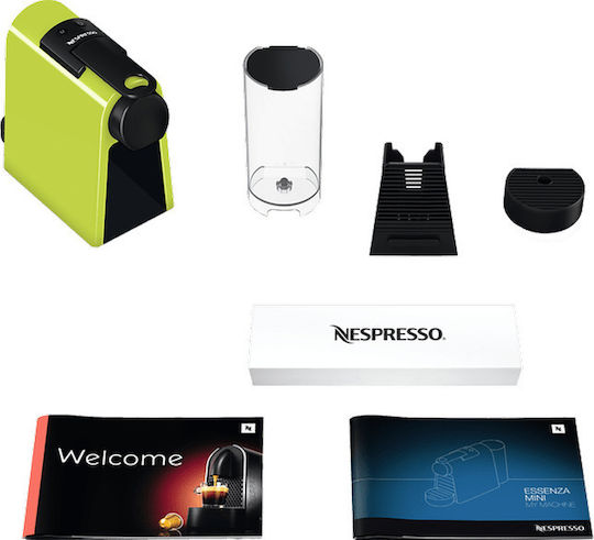 De'Longhi Essenza Mini Кафемашина за капсули Nespresso Налягане 19бар Lime