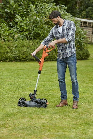 Black & Decker Electric Cu roți Tăietor de iarbă 550W 4.5kg