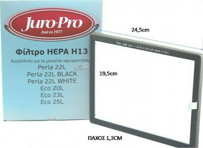 Juro-Pro H13/ECO Φίλτρο HEPA για Αφυγραντήρα