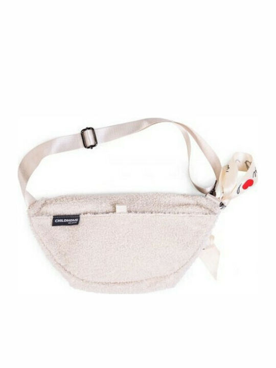Banana On the Go Teddy Waist Bag White