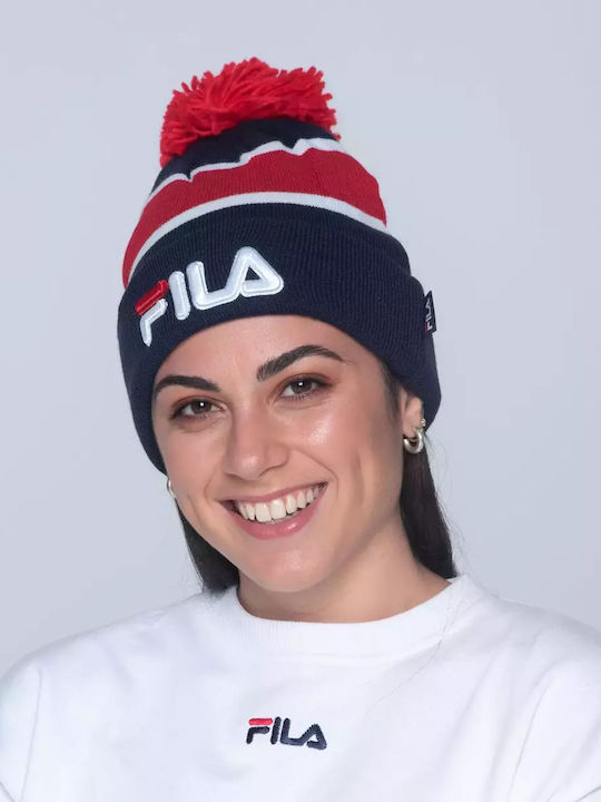 Pom Pom Beanie Ανδρικός Σκούφος Πλεκτός Dark Blue