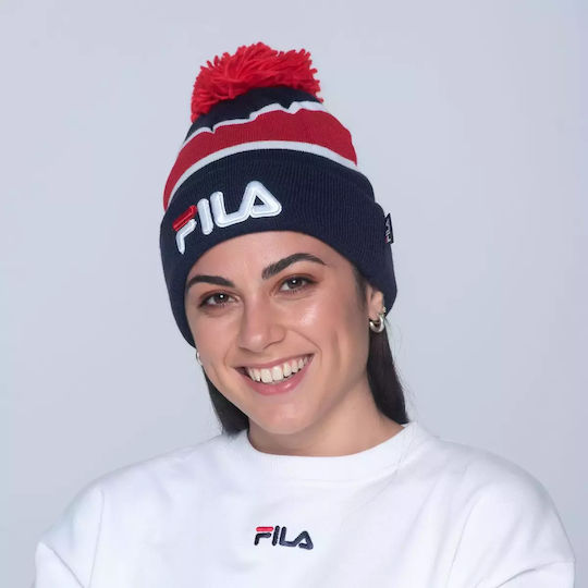 Pom Pom Beanie Ανδρικός Σκούφος Πλεκτός Dark Blue