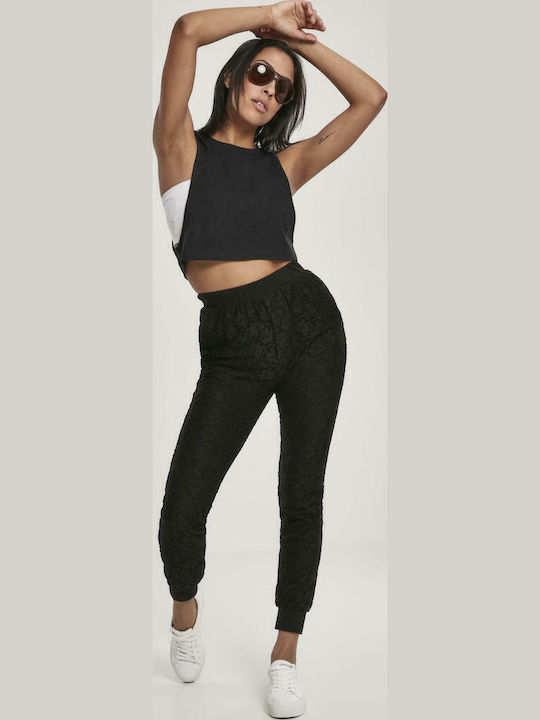 Pantaloni de Trening cu elastic Negru