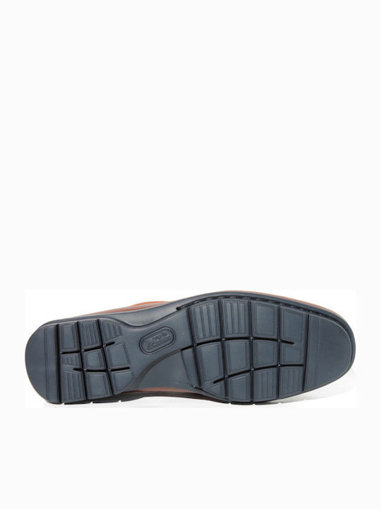 Men's Leather Moccasins Tabac Brown