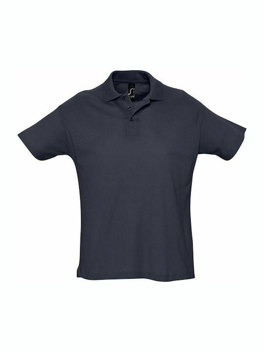 Sol's Summer Ii Men's Short Sleeve Promotional T-Shirt Navy Blue