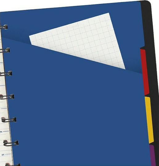 Filofax Notizbuch A5 Geregelt mit Gummiband Schwarz