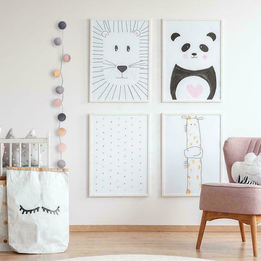 La Case de Cousin Paul Kinder Wandlampe Kranz Led Kunststoff Lili