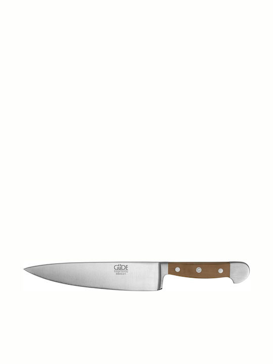 Güde Alpha Birne Μαχαίρι Chef από Ανοξείδωτο Ατσάλι 21cm