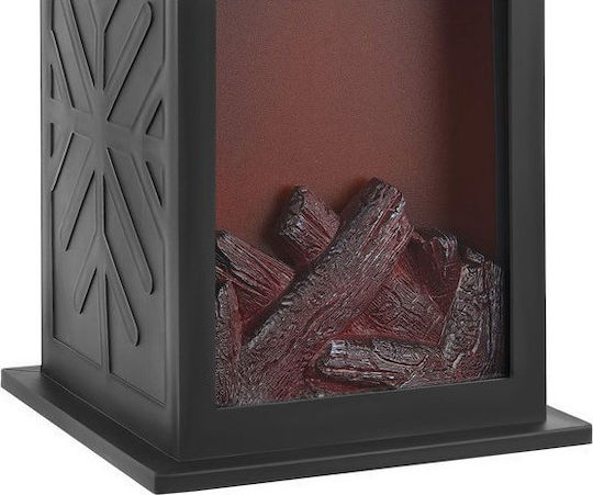SPM Lustră Decorativă Șemineu Negru