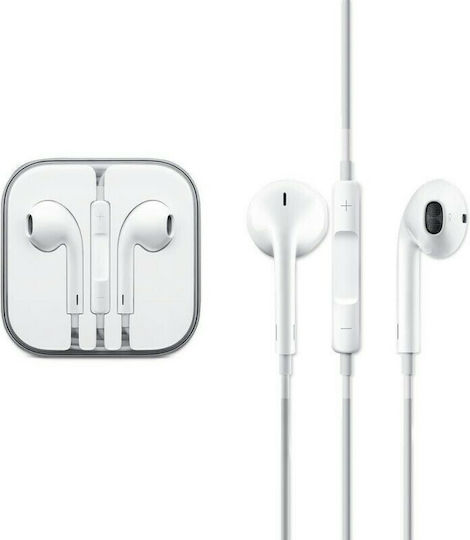 Apple Earpods with Remote and Mic (2015) Earbuds Handsfree with 3.5mm Connector White