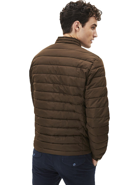 Celio Punew Herren Jacke Puffer Braun