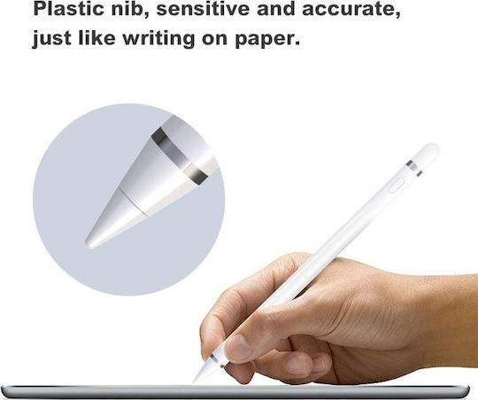 Devia Touch Pencil Digital Touch Pen in Weiß Farbe 340949