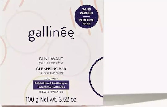 Gallinee Prebiotic Cleansing Bar Soap Bar 100gr