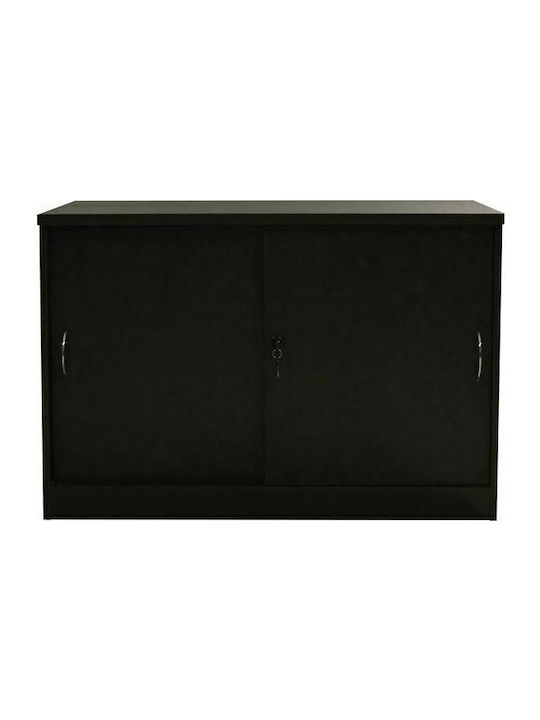 Kabinett Büro mit Schloss Wenge 100x45x69cm