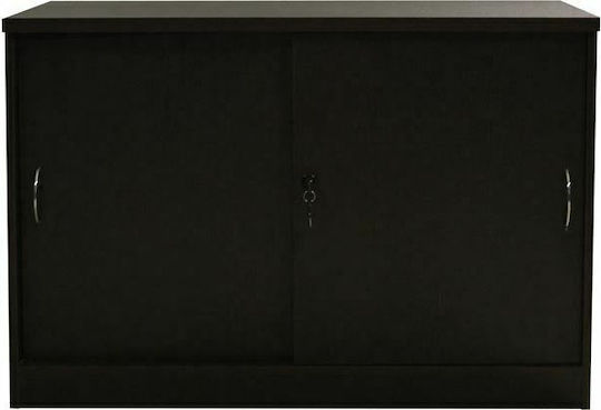 Ξύλινο Ντουλάπι Γραφείου με Κλειδαριά Wenge 100x45x69cm Ξύλινο Ντουλάπι Γραφείου με Κλειδαριά Wenge 100x45x69cm