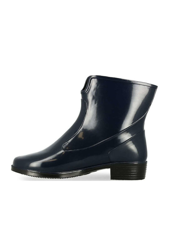 Women's Short Wellies Navy Blue