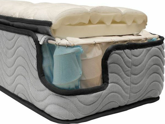 Freebox Διπλό Ανατομικό Στρώμα Roll Pack 150x200x27cm με Ανεξάρτητα Ελατήρια & Ανώστρωμα