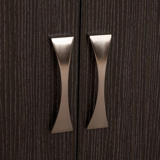Dreifachtür Kleiderschrank Zebrano 150x55x180cm