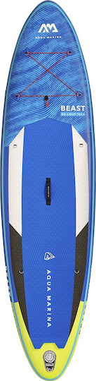 Aqua Marina Beast 10'6'' Inflatable SUP Board with Length 3.2m Blue