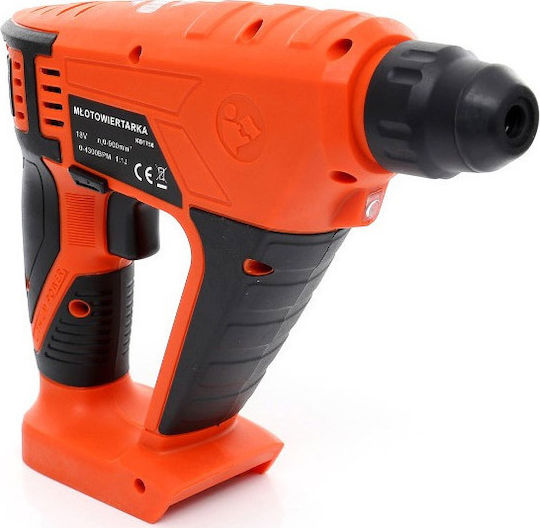Kraft & Dele Rechargeable Rotary Drill X Impact Demolition Hammer Battery 18V Solo with Chuck SDS Plus KD1756