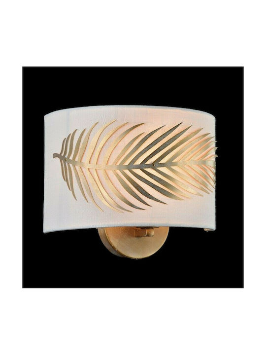 Maytoni Farn Wandleuchte Gold 19x12cm