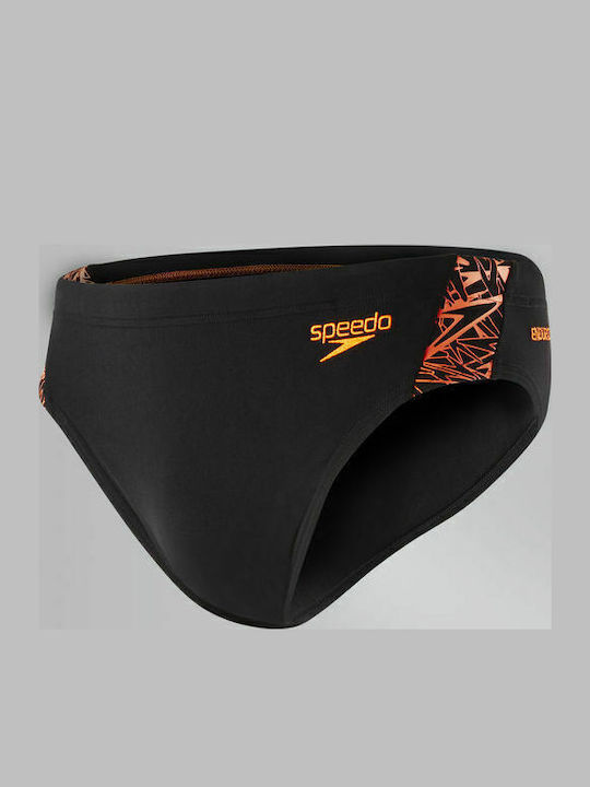 Brief Boom Splice 7cm Ανδρικό Μαγιό Slip Μαύρο