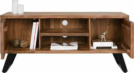 Έπιπλο TV Επιδαπέδιο Ξύλο Ακακίας 135x43x61.5εκ. Έπιπλο TV Επιδαπέδιο Ξύλο Ακακίας 135x43x61.5εκ.