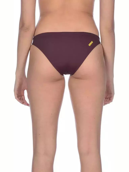 Arena Bikini Slip Μπορντό