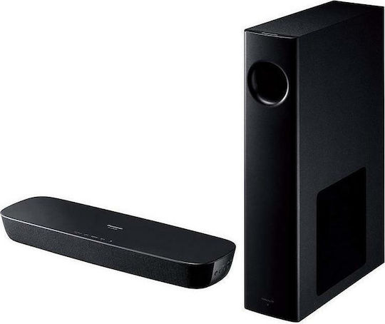Panasonic SC-HTB250 EGK Soundbar 2.1 Bluetooth și HDMI 120W cu Telecomanda Negru