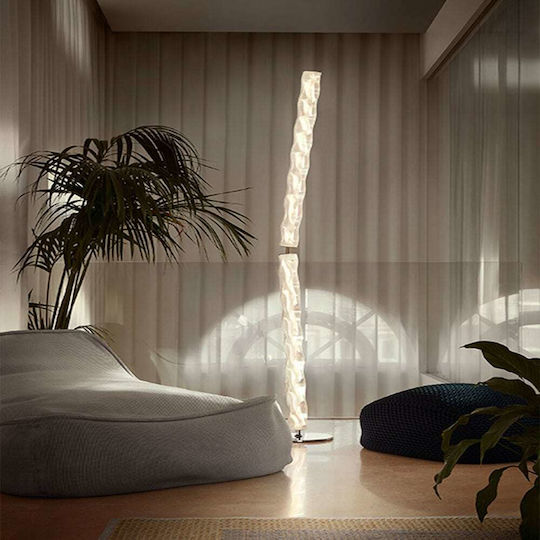 Slamp Hugo Prisma LED Φωτιστικό Δαπέδου Υ207εκ. Λευκό Slamp Hugo Prisma LED Φωτιστικό Δαπέδου Υ207εκ. Λευκό