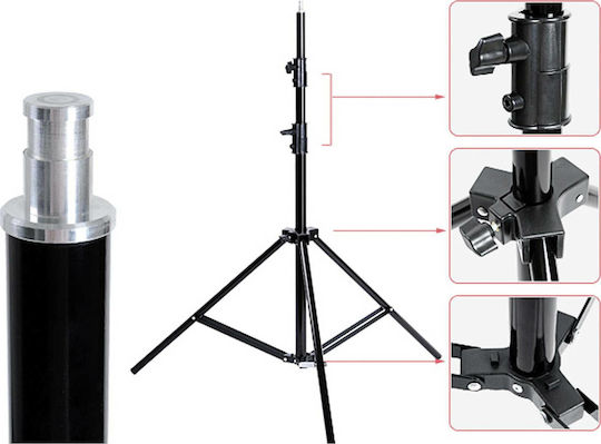 Godox 303 Light Stand Max 260cm Lighting Tripod for Studio